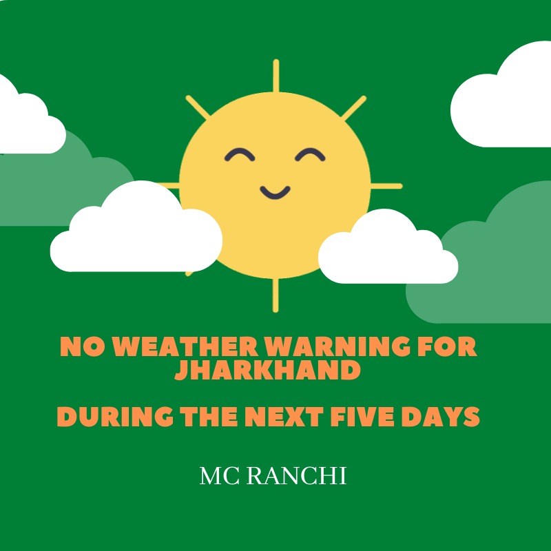 झारखण्ड में मौसम ने बदला अपना मिजाज, अगले दो दिनों तक  होगी बरसात 