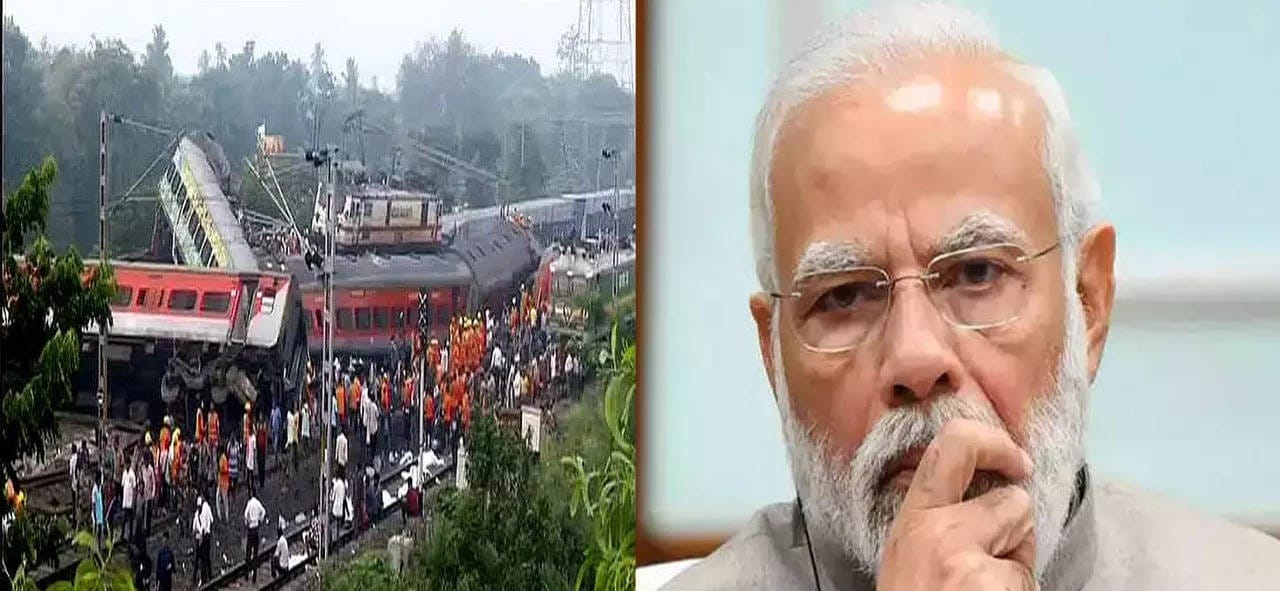 ट्रेन हादसा : भाजपा ने सारे कार्यक्रम किए स्थगित, ओडिशा में 1 दिन का राजकीय शोक, पीएम ने बुलाई बैठक