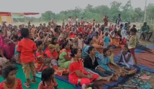 कचड़ा ट्रीटमेंट प्लांट का विरोध फिर तेज, ग्रामीणों ने कहा किसी कीमत पर नहीं लगने देगें कचड़ा प्लांट