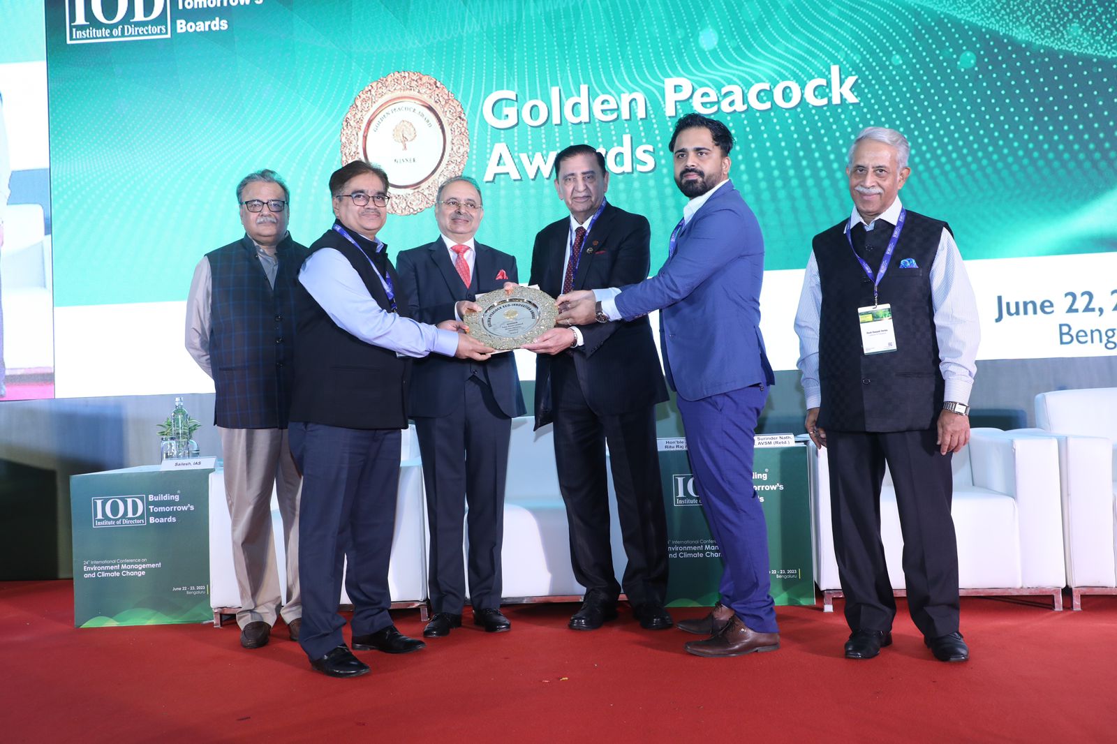 टाटा स्टील झरिया डिवीजन को मिला गोल्डन पीकॉक इको-इनोवेशन पुरस्कार,जानिए कितनी बड़ी है यह कामयाबी 