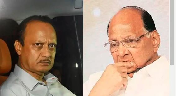 NCP में दो फाड़ ! शरद पवार और बागी अजीत पवार गुट की बैठक, छगन भुजबल औऱ प्रफ्फुल पटेल पहुंचे