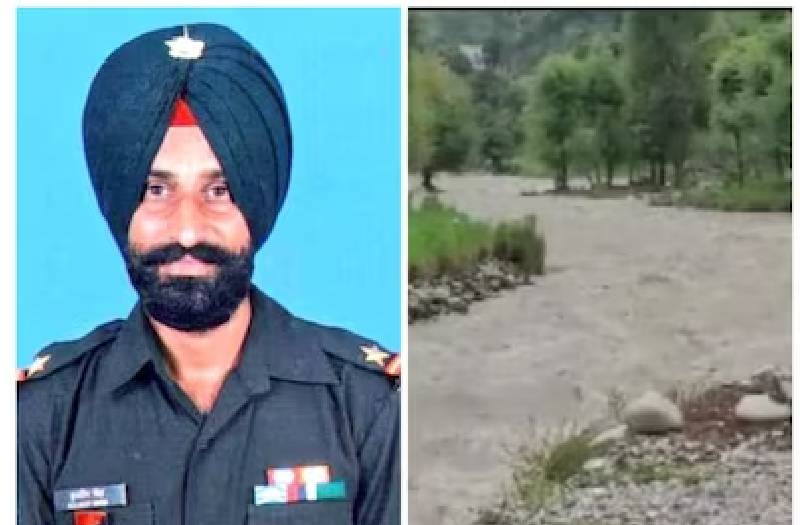 J&K में उफनाती नदी के तेज बहाव की चपेट में आए सेना के दो जवान, तलाश जारी