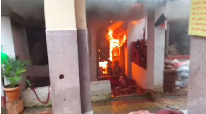 रांची के धुर्वा थाना परिसर में लगी आग,जानिए क्या हुआ नुकसान
