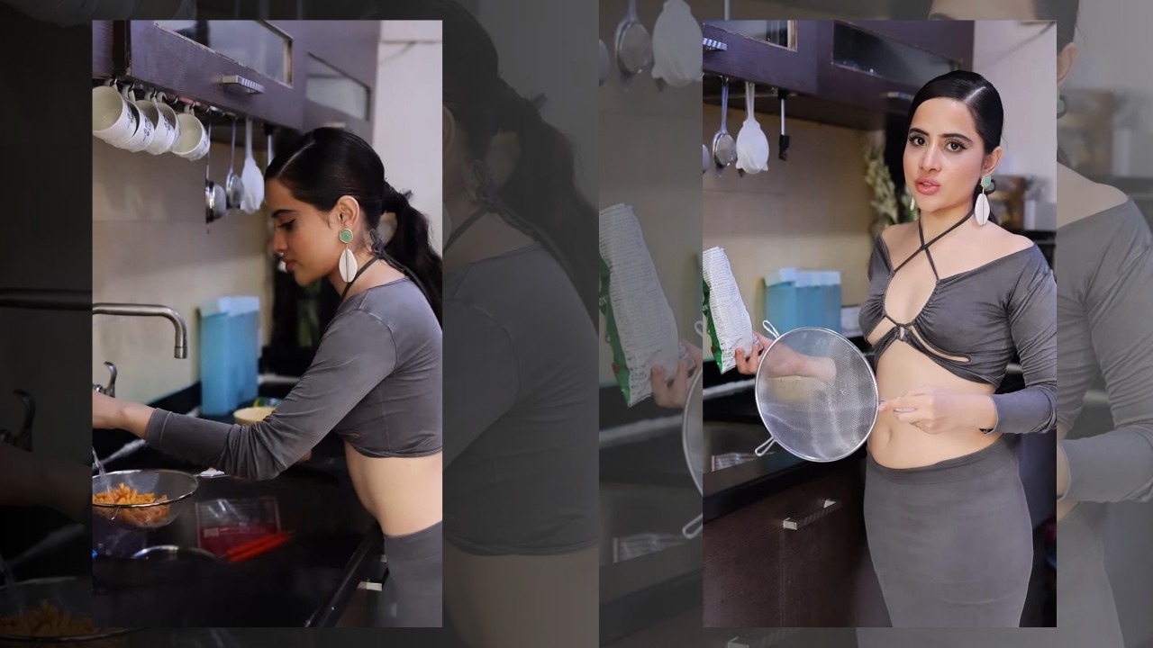 कुरकुरे को पानी में धो कर खाने लगी उर्फी, लोगों ने कहा ‘कम से कम आज कुछ ढंग का कर लेती’