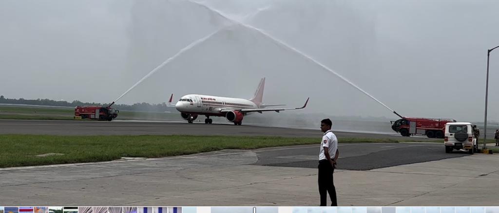 रांची एयरपोर्ट का चौथा रनवे शुरू,देखिए कैसे हुआ इसका शुभारंभ