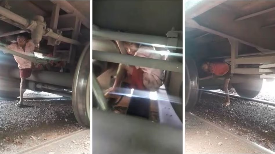 खौफनाक कदम! 4 बच्चे मालगाड़ी के चक्कों के बीच बैठ कर रहे थे सफर, वीडियो वाइरल  