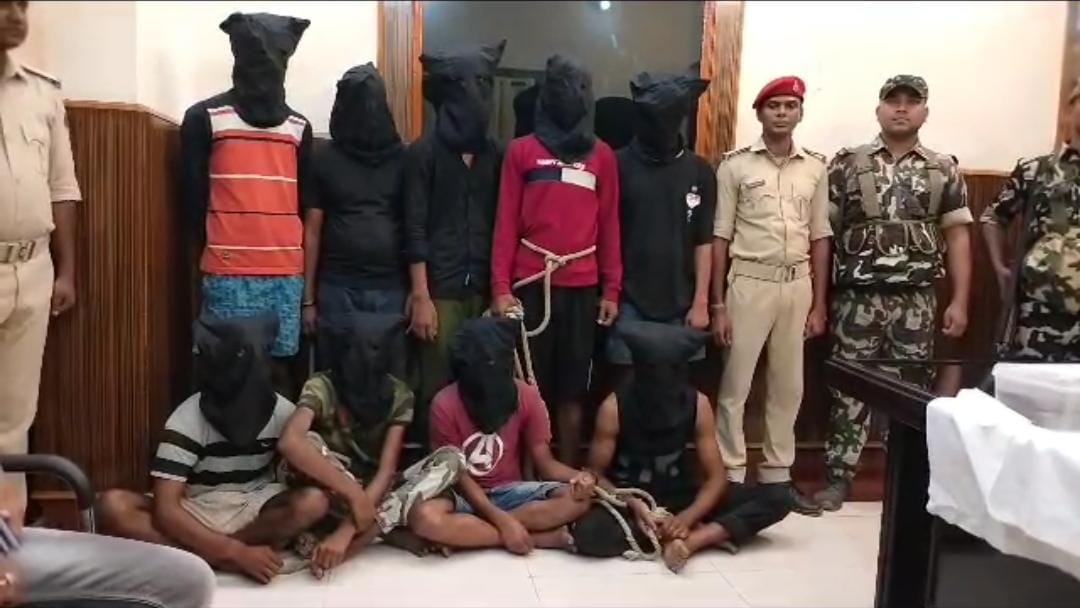 अपराध की योजना बना रहे 9 अपराधी चढ़े पुलिस के हत्थे, जानें किन किन कांडों में थे शामिल