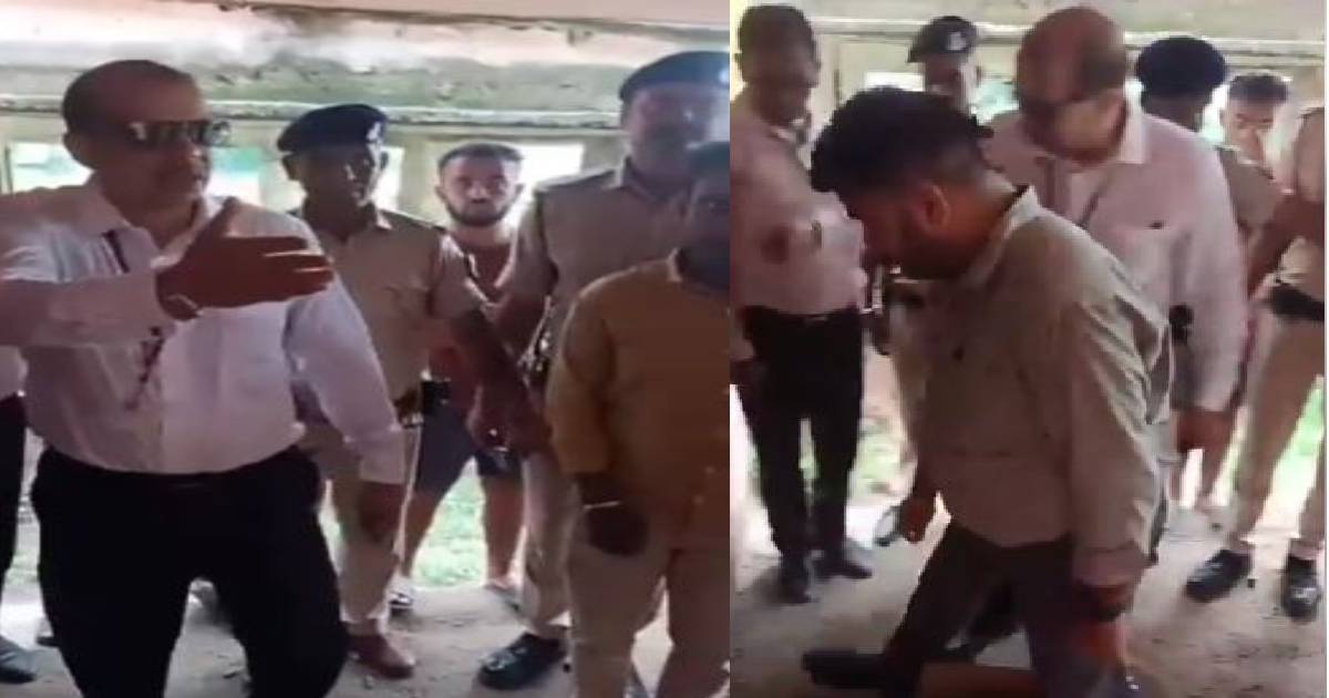 हाथी की तरह मोटा हो गया है... ईडियट, के के पाठक ने मास्टर साहब की लगाई क्लास, VIDEO वाइरल 