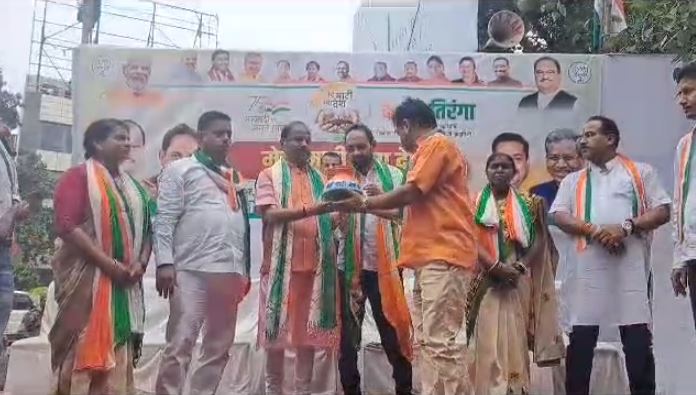 जमशेदपुर में भाजपा ने मेरी माटी मेरा देश अभियान का किया गया शुभारंभ