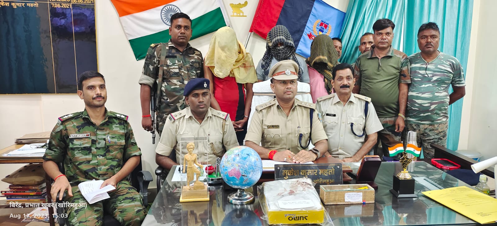 धनवार बिजली मिस्त्री हत्याकांड का पुलिस ने किया खुलासा, तीन आरोपी गिरफ्तार