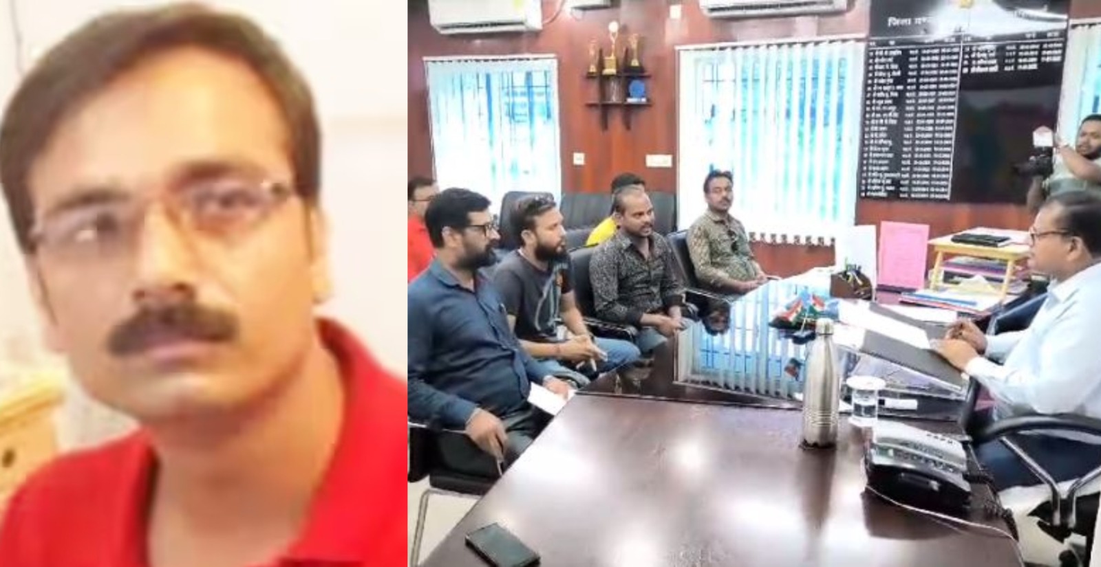 पत्रकार विमल कुमार यादव की हत्या से पत्रकारों में आक्रोश, राज्यपाल के नाम सौंपा गया ज्ञापन, अविलंब गिरफ्तारी की मांग 