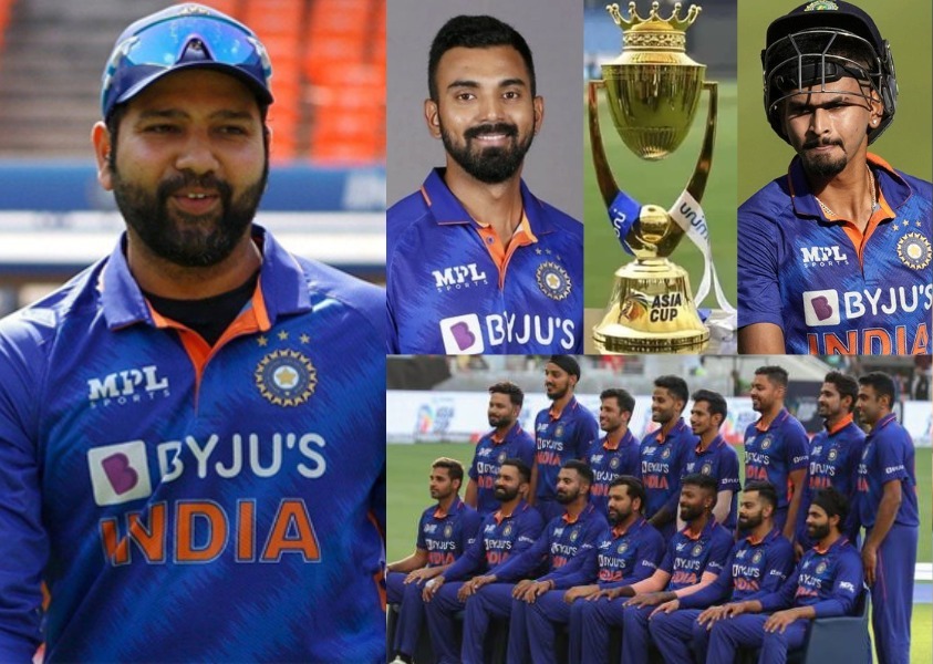 एशिया कप के लिए भारतीय टीम का हुआ ऐलान, रोहित शर्मा के हाथ में होगी टीम की कमान, तिलक वर्मा नया चेहरा