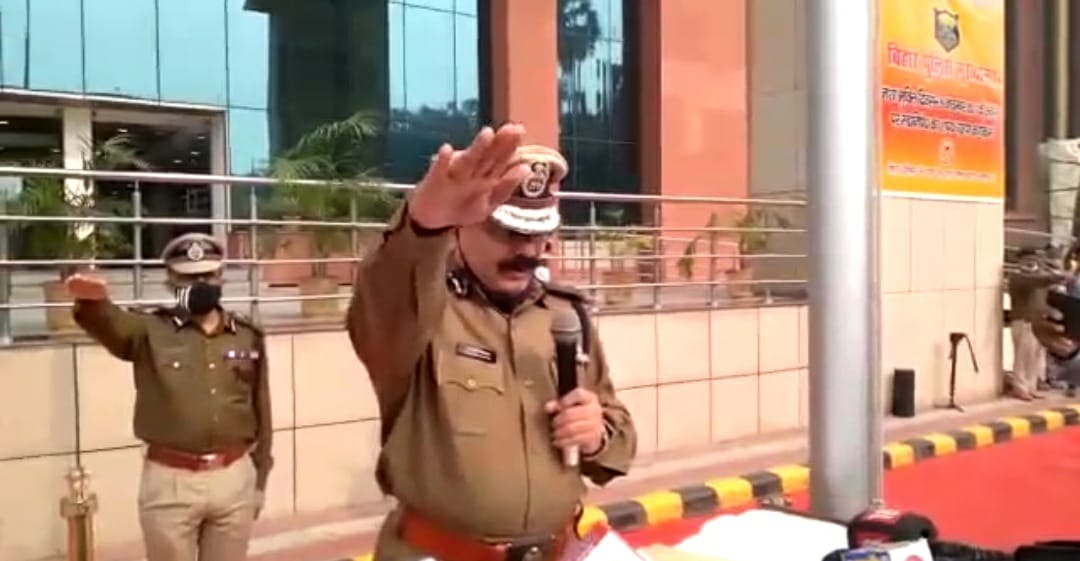 DGP के नेतृत्व में पुलिस अधिकारियों ने ली नशा मुक्ति शपथ : न नशा करेंगे, न करने देंगे