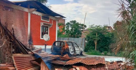 अभी भी सुलग रहा मणिपुर, नहीं थम रही हिंसा, फिर दो गुटो के बीच हुई गोलीबारी में एक की मौत