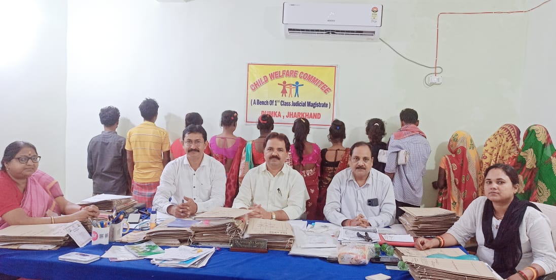 सीडब्लूसी की पहल : दो माह से हावड़ा में फंसे आधा दर्जन पहाड़िया बच्चों की हुई घर वापसी 