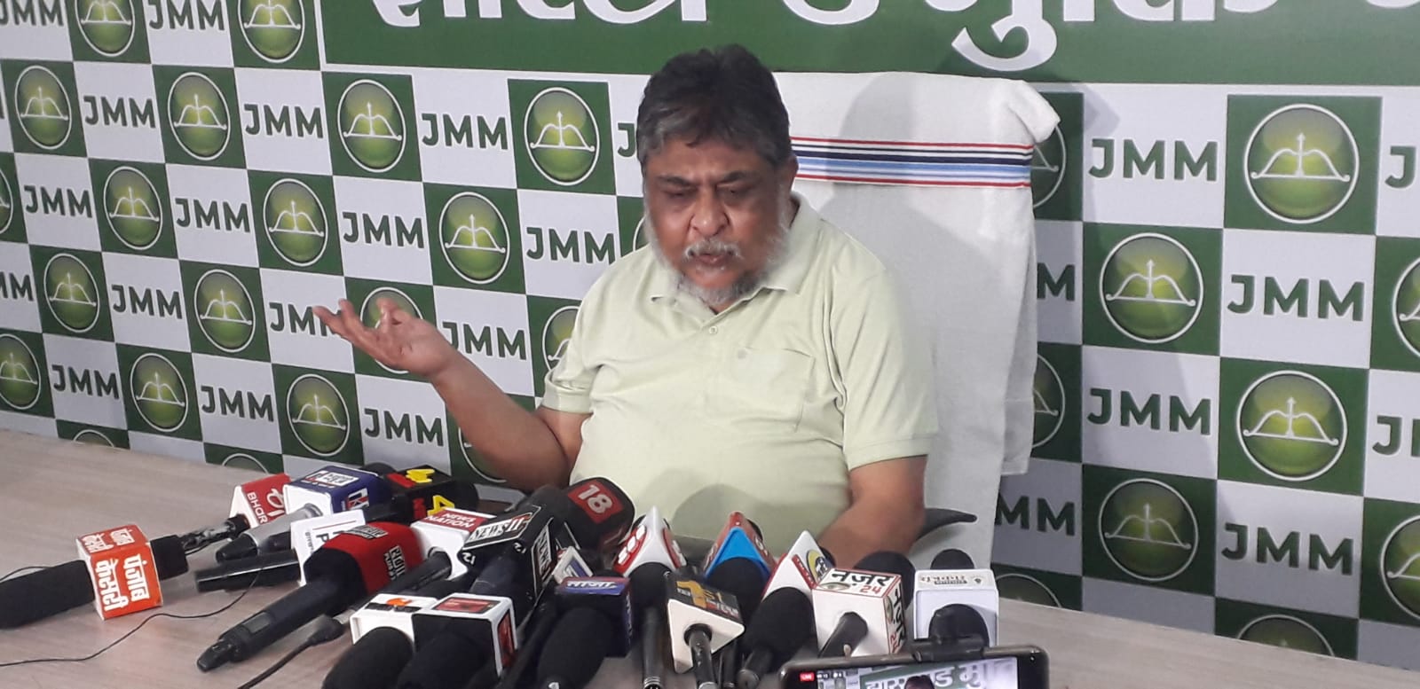 बाबूलाल को बेनकाब करेगी झामुमो ! सरकार पर आरोप लगाने पर हमलावर हुई झामुमो