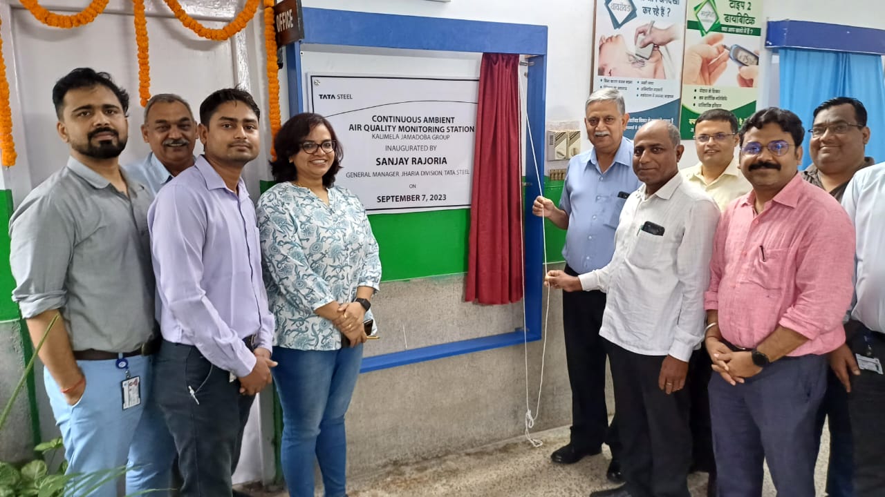 टाटा स्टील झरिया डिवीजन में मना "इंटरनेशनल डे ऑफ क्लीन एयर फ़ॉर ब्लू स्काइज",जानिए क्या है नया