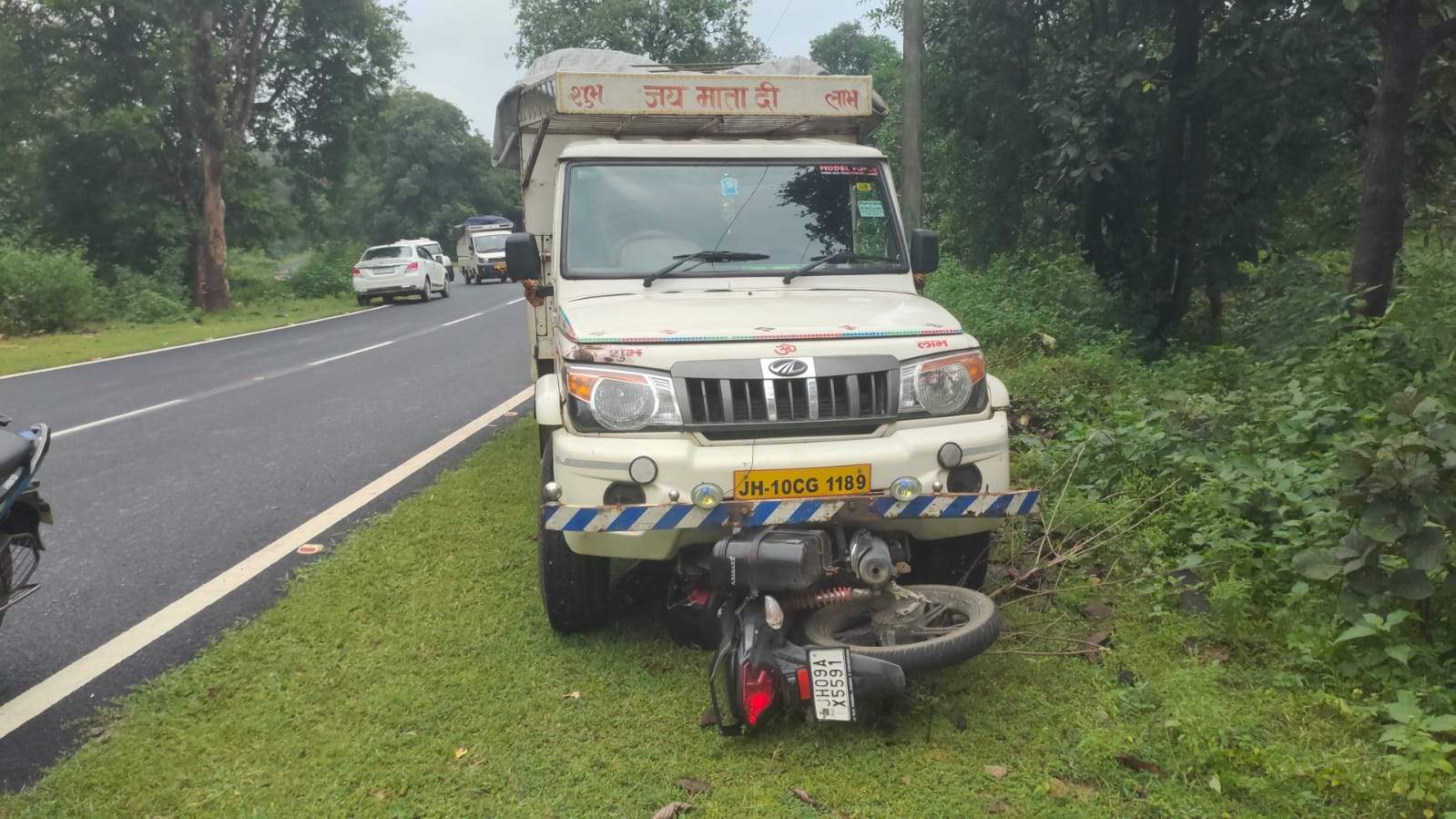 बोकारो: मोटरसाइकिल और पिकअप के आमने सामने की टक्कर में एक की मौत, एक घायल