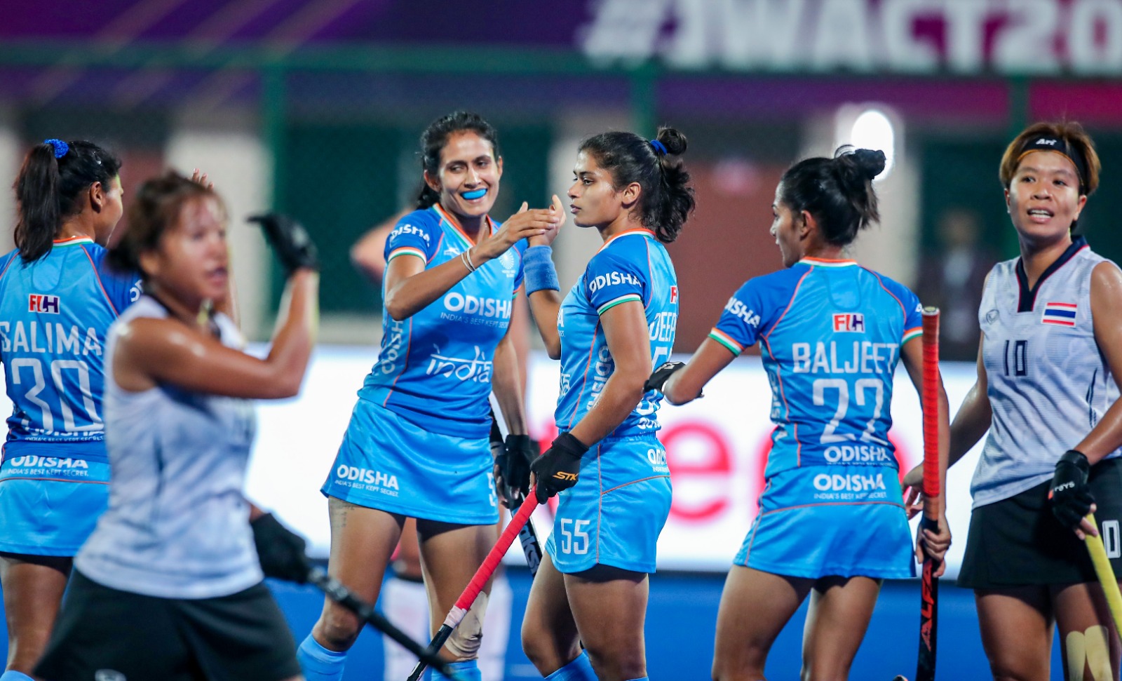 WOMEN’S ASIAN CHAMPIONSHIP TROPHY 2023: टीम इंडिया की शानदार जीत,थाईलैंड को 7.1 से किया पराजित