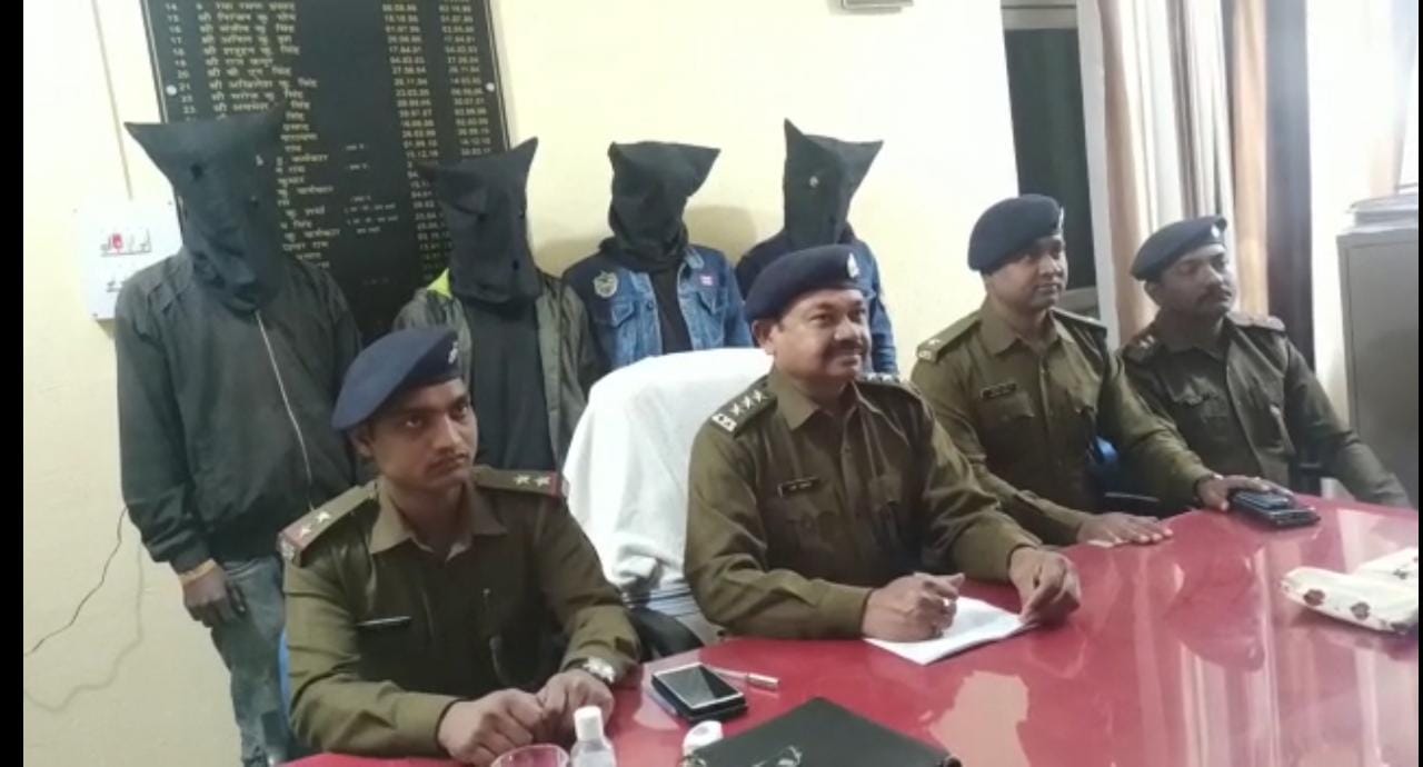 जीपीएस से मिली जानकारी से धराए ट्रक लुटेरे