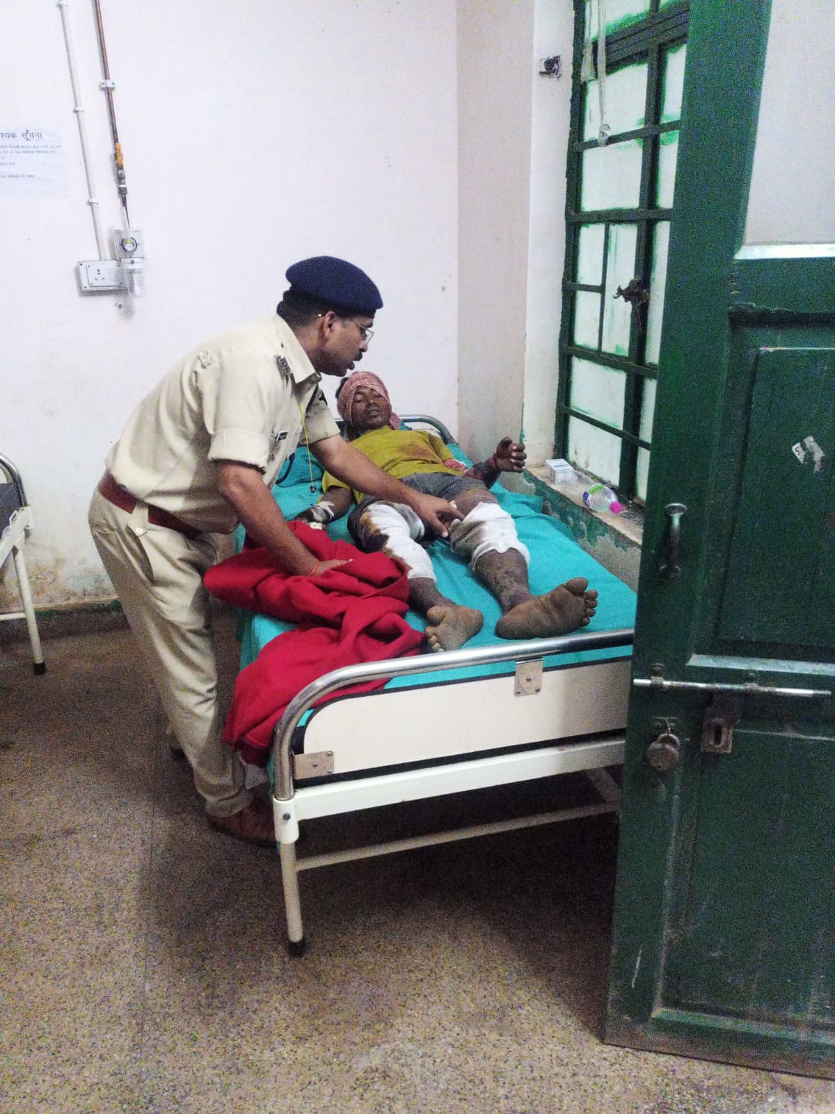 कोल्हान जंगल में फिर हुआ आईईडी विस्फोट, चपेट में आकर एक ग्रामीण घायल