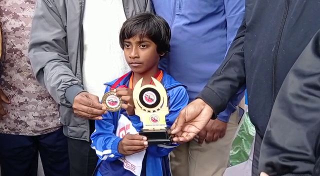 जिला क्रॉस कंट्री चैम्पियनशिप  में 150 प्रतिभागी हुए शामिल,5 साल की अवनी ने 18 किमी की दूरी तय की