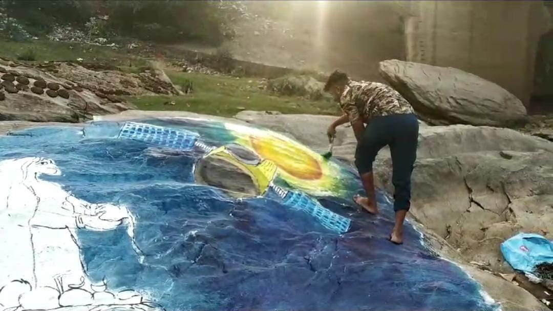 Chhath puja:महापर्व के दूसरे दिन आज छठ व्रति करेंगी खरना पूजा,पढ़ें जमशेदपुर के इस कलाकार ने चित्रकारी से दिखाई कैसे सूर्यदेव के प्रति आस्था   