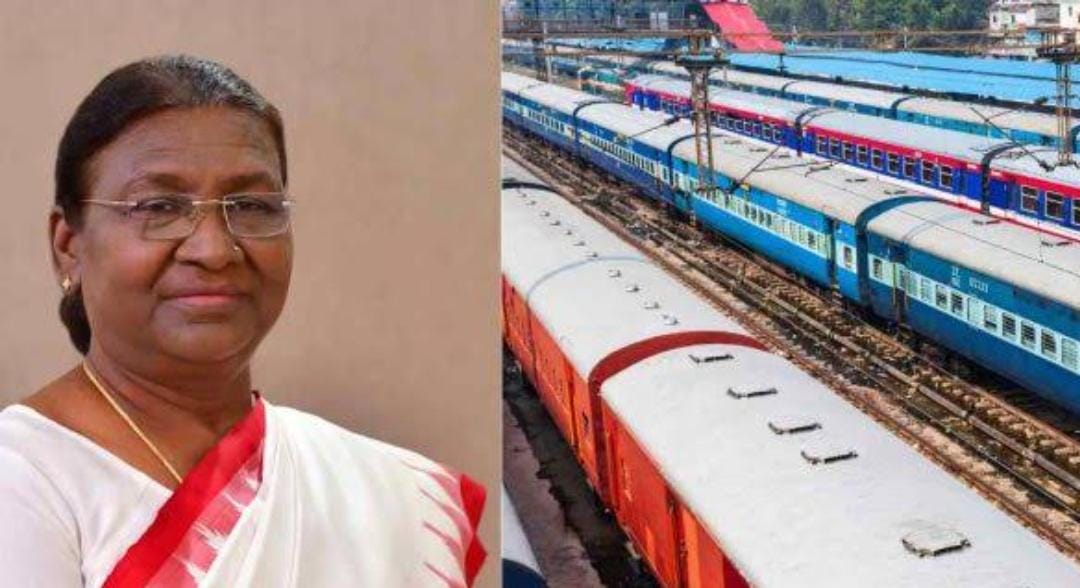 जमशेदपुर: बादामपहाड़ स्टेशन से राष्ट्रपति ने इन तीन नई ट्रेनों को हरी झंड़ी दिखाकर किया रवाना, ओडिशा के राज्यपाल और रेलमंत्री रहे मौजूद   