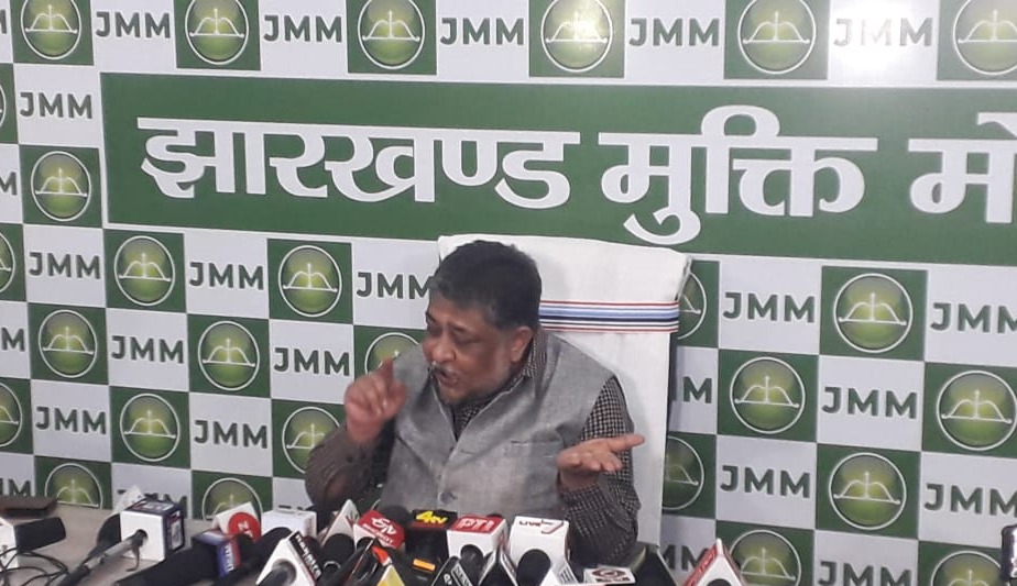 मौत पर राजनीति कर रही भाजपा! JMM केंद्रीय प्रवक्ता सुप्रियो भट्टाचार्य का तंज, कहा- मर्यादा और भावना भूल गए बाबूलाल मरांडी