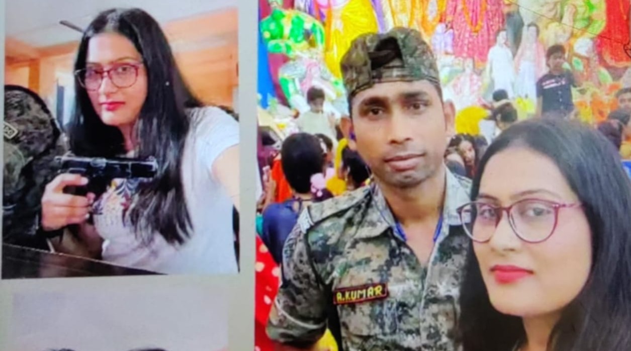 गोपालगंज: सिपाही के साथ पिस्टलवाली लड़की का तस्वीर वायरल, एसपी ने लिया एक्शन