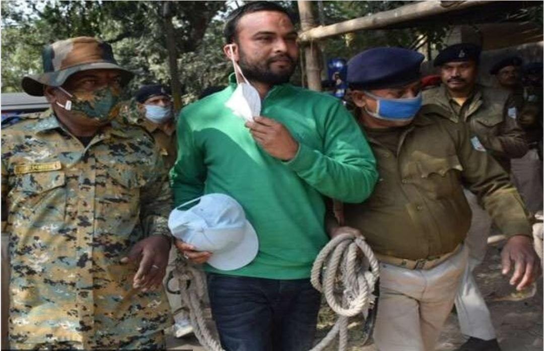 Dhanbad shoot out -अमन सिंह को गोली मारने वाला सुंदर महतो पांच दिनों की  रिमांड पर 