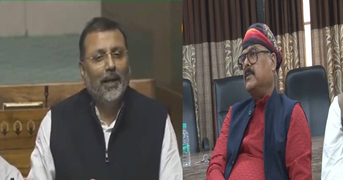 सोशल मीडिया "एक्स" पर सांसद निशिकांत दुबे VS कांग्रेस नेता अशोक सिंह, परिणाम ब्लॉक्ड  