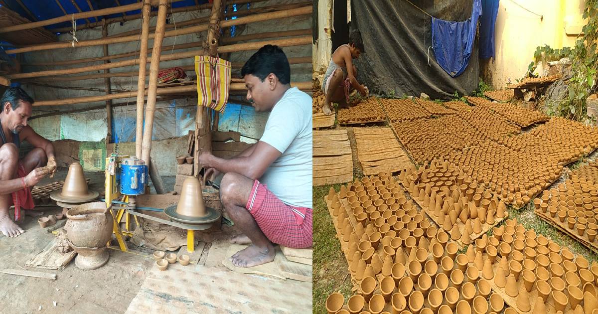 अयोध्या में रामलला की प्राण प्रतिष्ठा से चमकी दुमका के कुम्हारों की किस्मत! मिट्टी के दीयों की बढ़ी डिमांड, तो चेहरों पर खिली मुस्कान