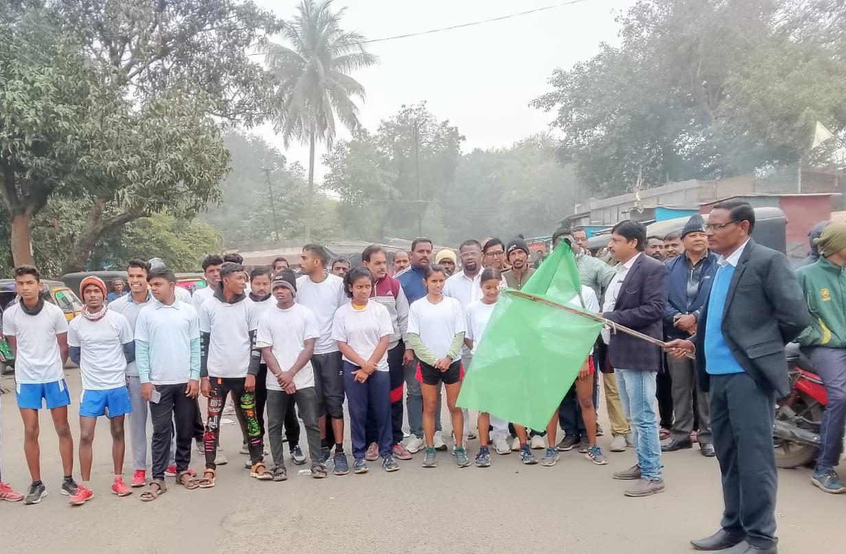 धनबाद के मैथन में हुआ गंगा मैराथन दौड़ का आयोजन,जानिए इसका क्या है उद्देश्य