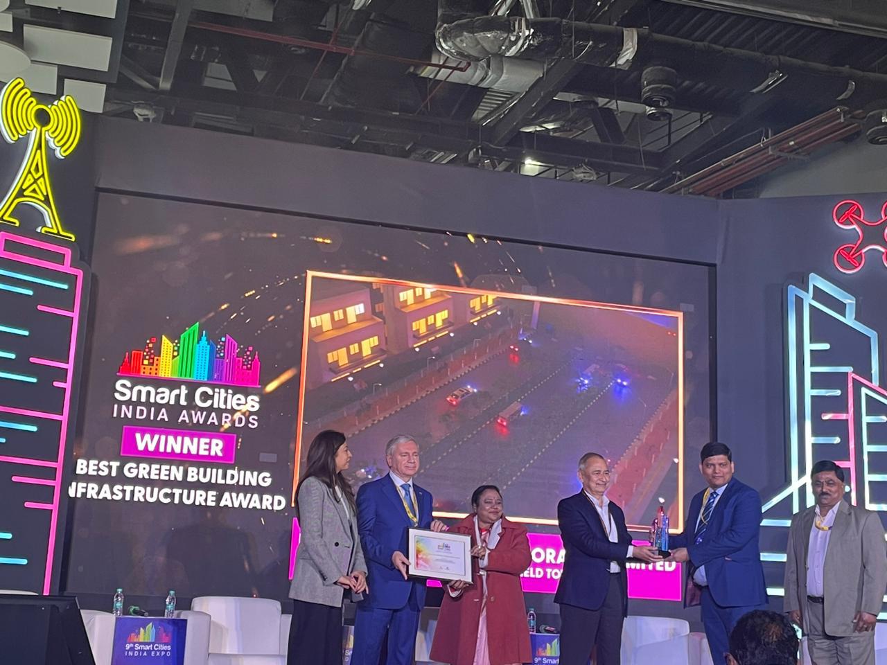 बेस्ट ग्रीन बिल्डिंग इन्फ्रास्ट्रक्चर के लिए रांची स्मार्ट सिटी को मिला सम्मान, जानिए वजह