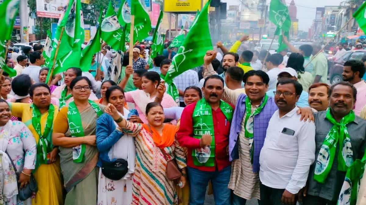 सीएम हाउस में सवाल-जवाब चालू! बाहर कार्यकर्ताओं का उमड़ता आक्रोश, हेमंत हमारा स्वाभिमान है के नारे, सीबीआई-ईडी का दुरुपयोग नहीं चलेगा, नहीं चलेगा की गूंज