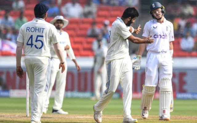 इंग्लैंड ने भारत को जीत के लिए दिया 231 रनों का लक्ष्य, दोहरे शतक से चूके ओली पोप