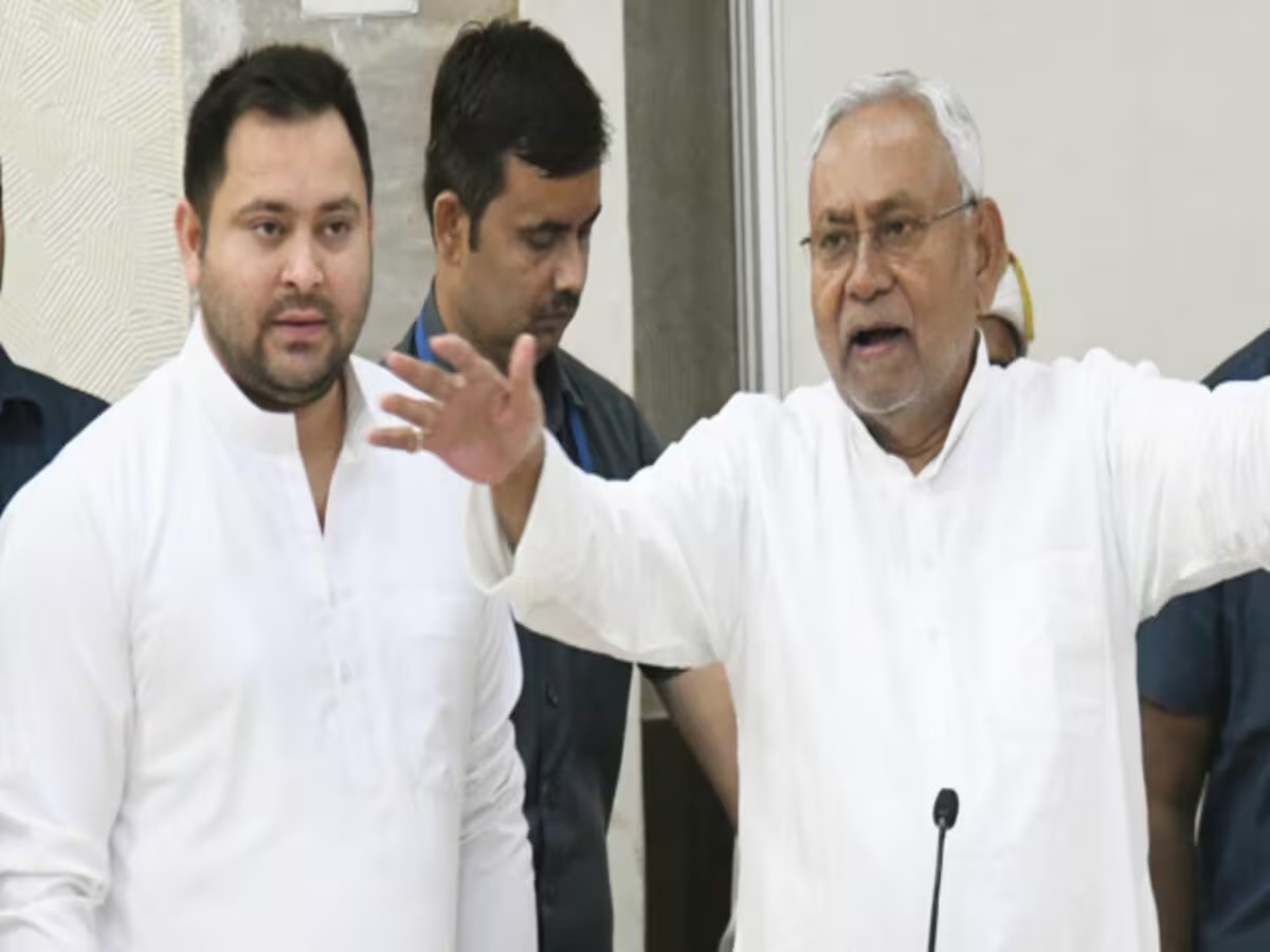 एनडीए में शामिल होने के बाद आक्रामक हुए सीएम नीतीश, तेजस्वी के शिक्षक नियुक्ति वाले बयान पर भड़के, कहा- उसे कुछ नहीं पता, उ अभी बच्चा है