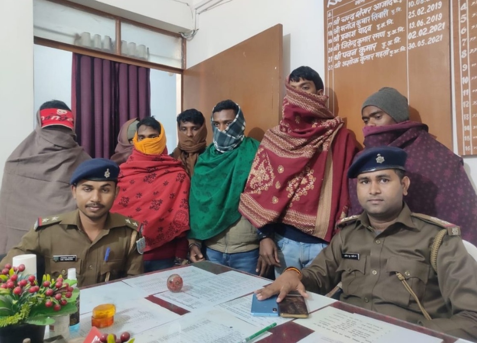 जेजेएमपी के सात उग्रवादी गिरफ्तार, सभी न्यायिक हिरासत में