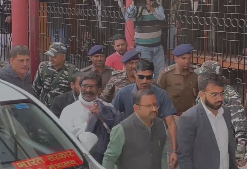 Big Breaking-कोर्ट ने पूर्व सीएम हेमंत को और पांच दिनों के रिमांड पर ईडी को सौंपा, पूछताछ के दौरान सहयोग नहीं करने के दावे