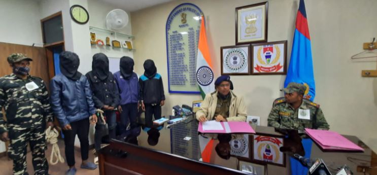 नाबालिग के साथ गैंग रेप मामला : 24 घंटे के भीतर धराए सभी चार आरोपी