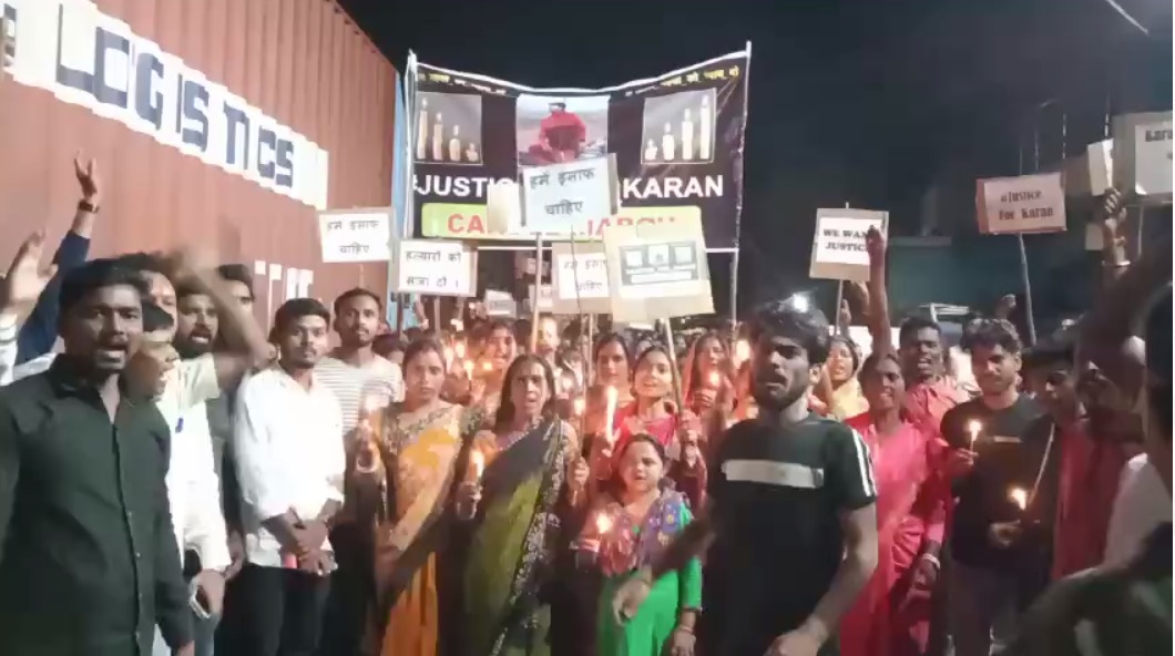 करण की हत्या से आक्रोश में ग्रमीण, पांच दिन बाद भी हत्यारा पुलिस की गिरफ्त से बाहर, ग्रामीणों ने आठ घंटे तक किया थाने का घेराव 