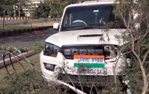 कांग्रेस नेता की स्कार्पियो की चपेट में आने से महिला की मौत, दो गिरफ्तार, दो फरार