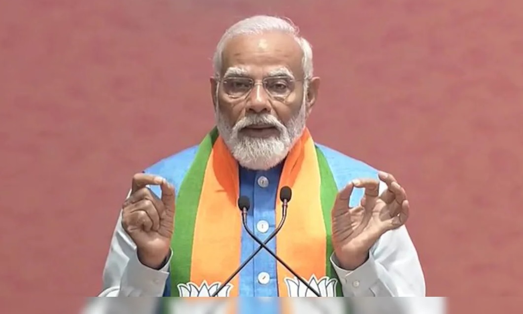 बीजेपी ने जारी किया संकल्प पत्र, गरीबों के लिए 3 करोड़ नए घर, जानिए पीएम मोदी की गारंटी