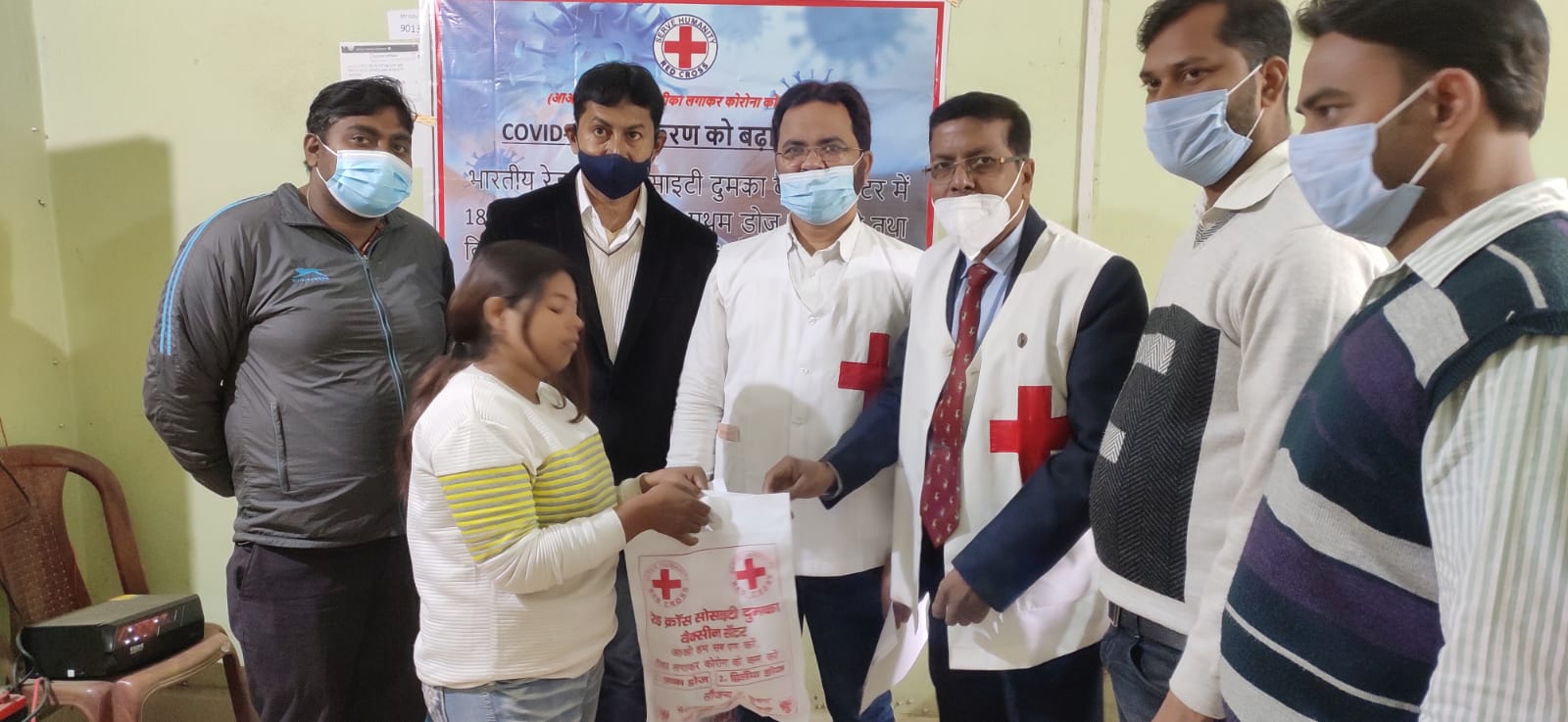 सुरक्षा के साथ सम्मान भी : अब कोराेना से निजात के लिए रेडक्रॉस ने अपनाया यह तरीका