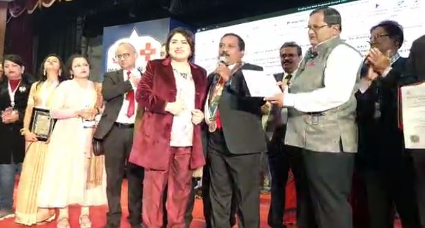 डॉ भारती कश्यप को राष्ट्रीय आइएमए द्वारा चौथी बार किया गया सम्मानित