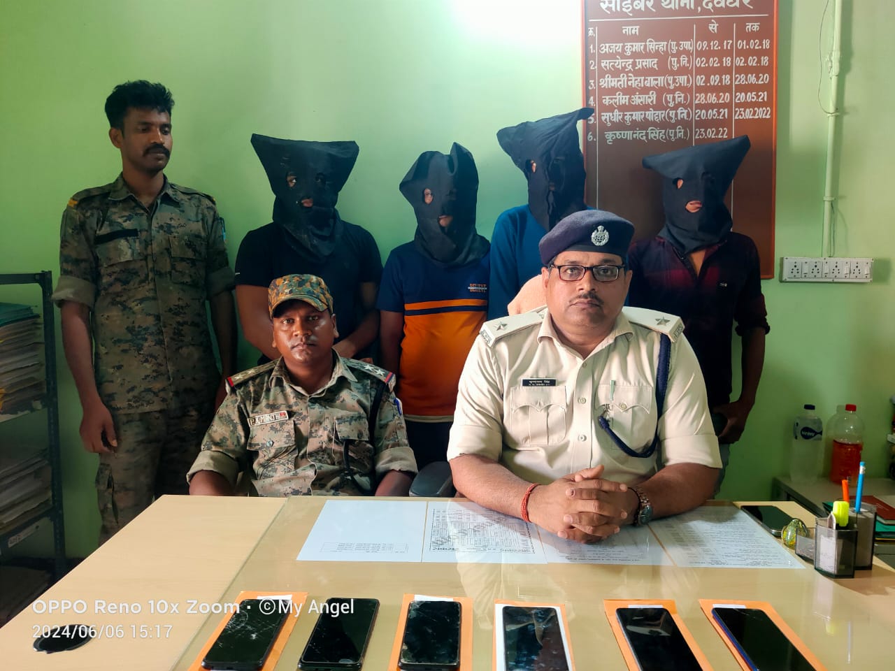 देवघर: चुनाव कार्य संपन्न होते ही साइबर अपराधियों पर कसने लगा नकेल, प्रतिबिंब ऐप में भी मिले 3 फ़र्ज़ी नंबर