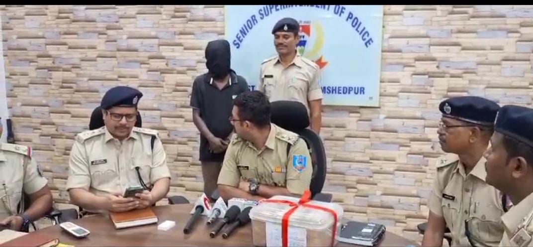 जमशेदपुर के सुंदरनगर में लाखों का गांजा बरामद, एक गिरफ़्तार