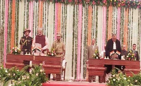झारखण्ड हाईकोर्ट के मुख्य न्यायाधीश जस्टिस बीआर सारंगी ने ली शपथ