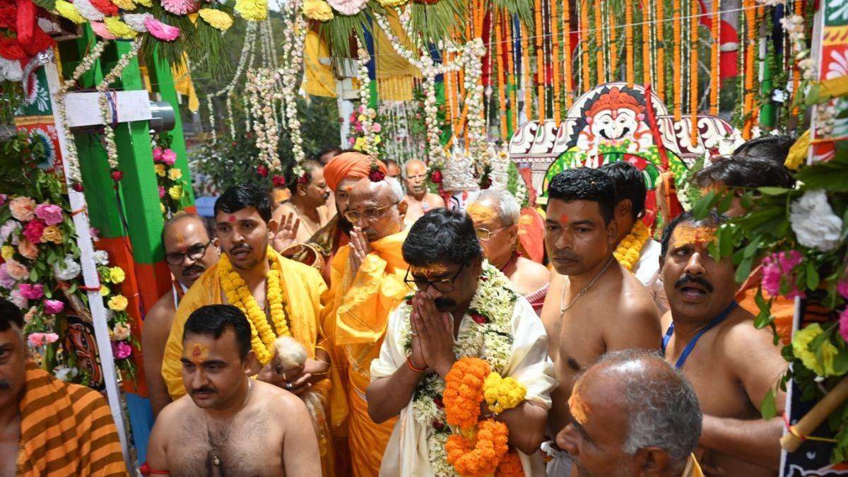 RANCHI:भगवान जगन्नाथ की रथ यात्रा में शामिल होंगे राज्यपाल और मुख्यमंत्री 